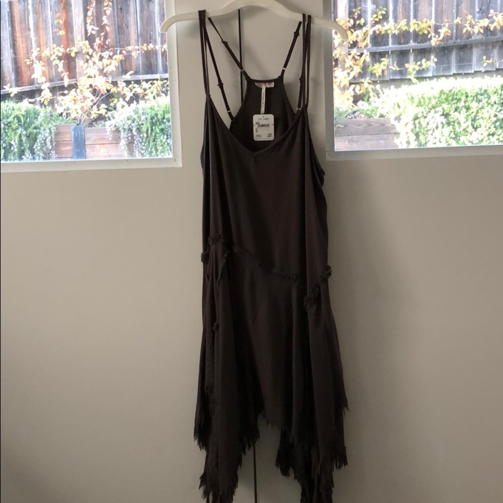 greyish/brown free people flowy dress!